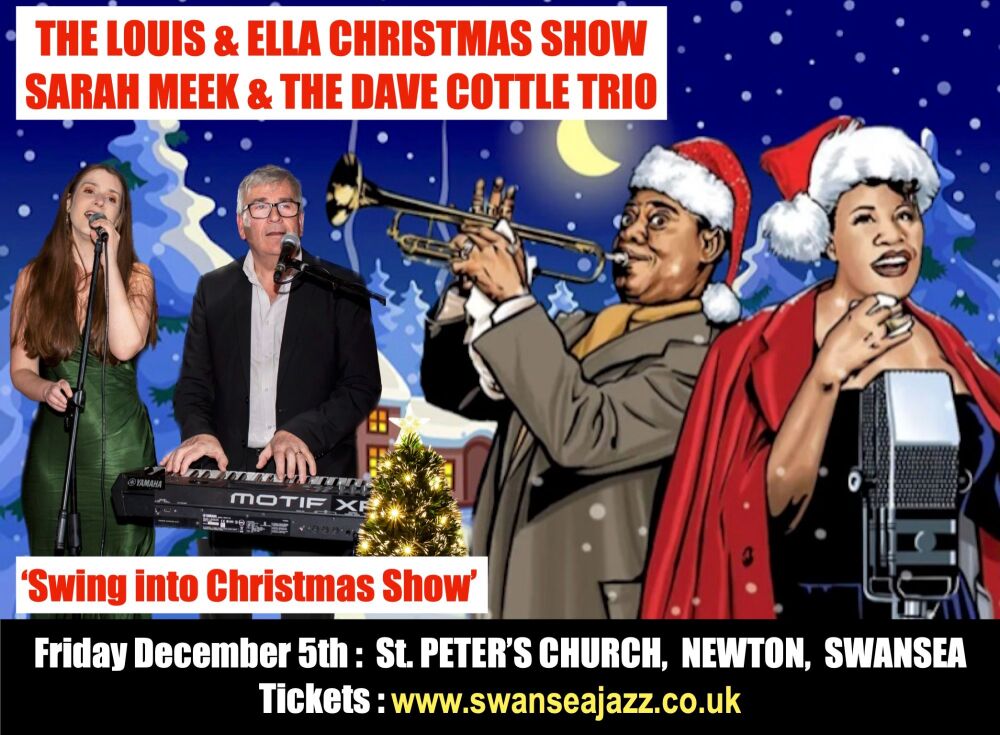 FRIDAY, DECEMBER 5TH, 7pm : Swing Into Christmas Show 7pm @St Peters Church