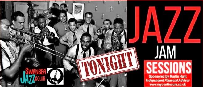 WEDNESDAY JUNE 10th, 8pm - JAZZ JAM with DAVE COTTLE TRI0 @THE SWIGG
