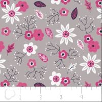 Paradise Floral in Zinc by Camelot Fabrics 100% Cotton