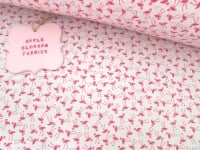 Fuchsia Flamingos by Rose & Hubble 100% Cotton