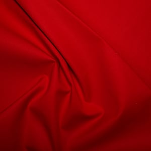 Crimson Red Klona Solid Plain 100% Cotton Extra Wide