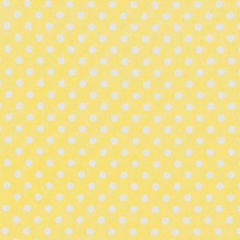 3mm Tiny Dots Yellow by Rose & Hubble 100% Cotton