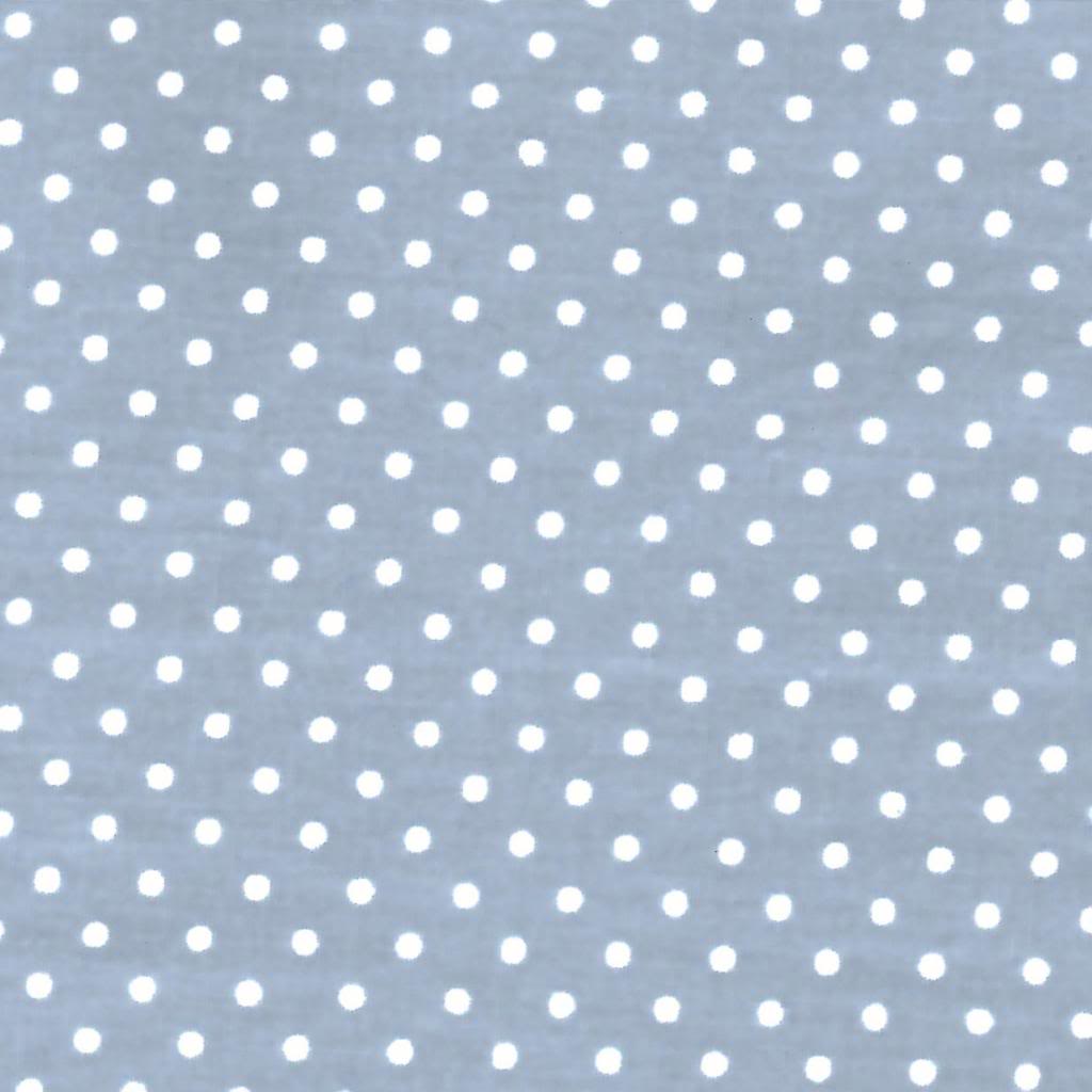 3mm Tiny Dots Grey by Rose & Hubble 100% Cotton