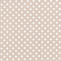 3mm Tiny Dots Beige by Rose & Hubble 100% Cotton