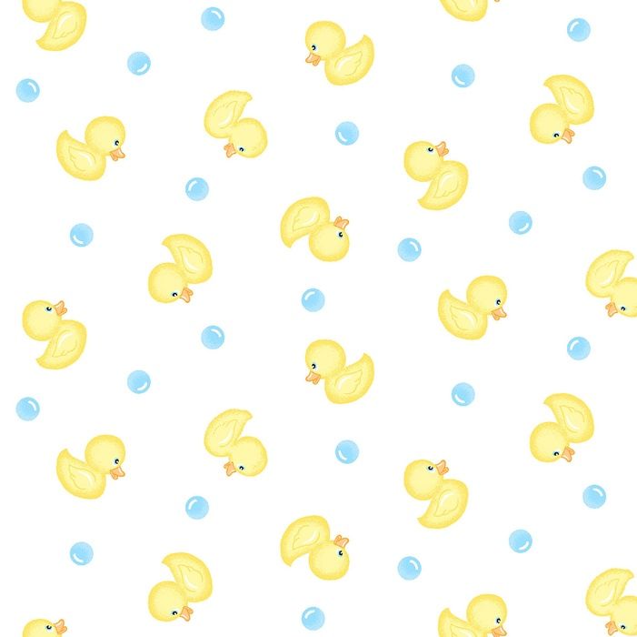 Baby Love Ducks Double Gauze by Studio E Fabrics
