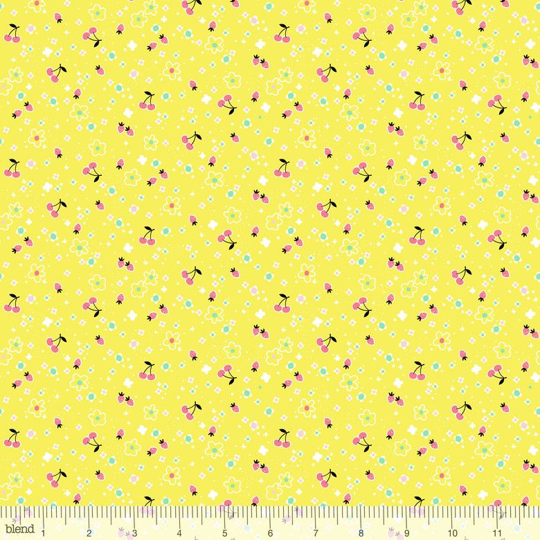 Fruitopia Berrylicious Lemon by Blend Fabrics 100% Cotton