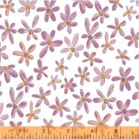 Whoos Hoo Floral Pink by Windham Fabrics 100% Cotton