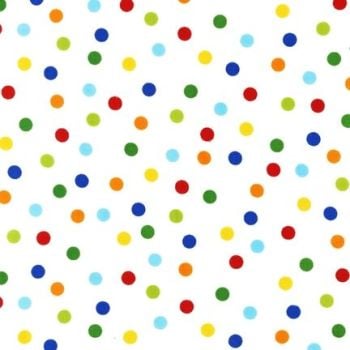 Remix Primary Dots by Robert Kaufman Fabrics 100% Cotton