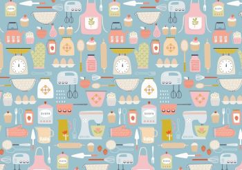 Hobbies Baking by Dashwood Studio 100% Cotton