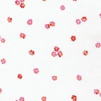 Wishwell Cherry Blossom Flowers Vanilla by Robert Kaufman Fabrics 100% Cotton