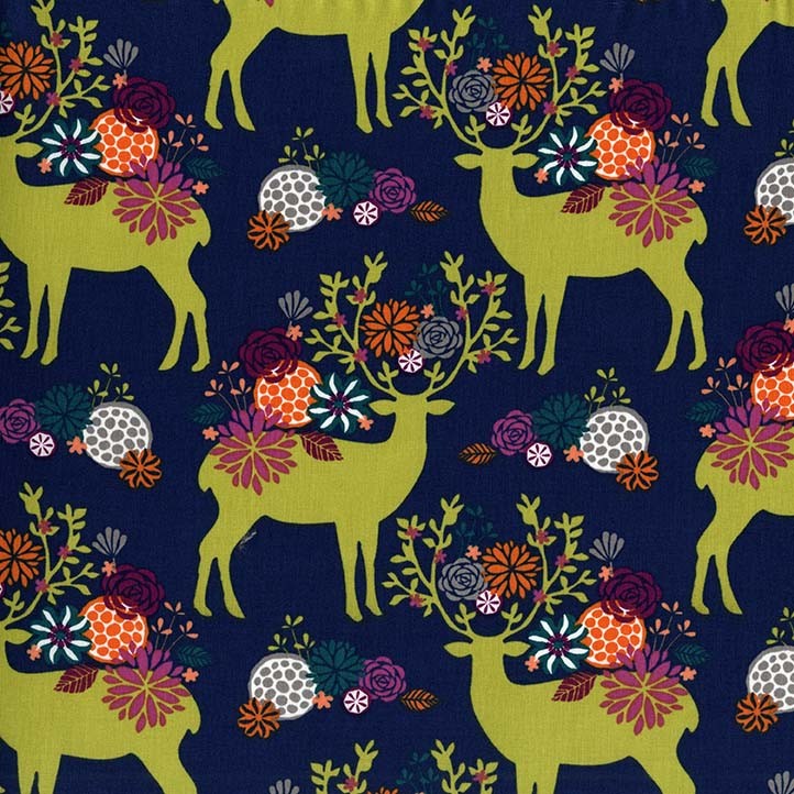 Rustique Yes Deer by Michael Miller Fabrics 100% Cotton