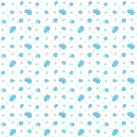 Holly Hobbie Blue Girl White by SPX Fabrics 100% Cotton 77 x 112 cm