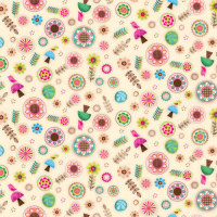 Friendly Forest 4 Jessica Flick Collection by SPX Fabrics 100% Cotton