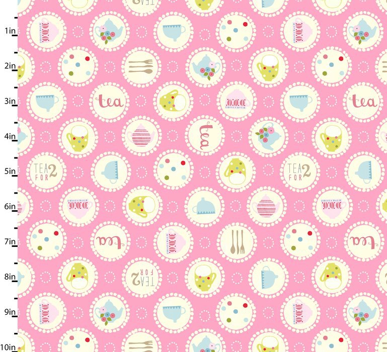 Garden Party Pink by Studio E Fabrics 100% Cotton