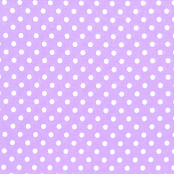 3mm Tiny Dots Lilac by Rose & Hubble 100% Cotton