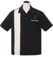 Steady Clothing Cocktail Lounge Button Up Shirt - Black - size 3XL