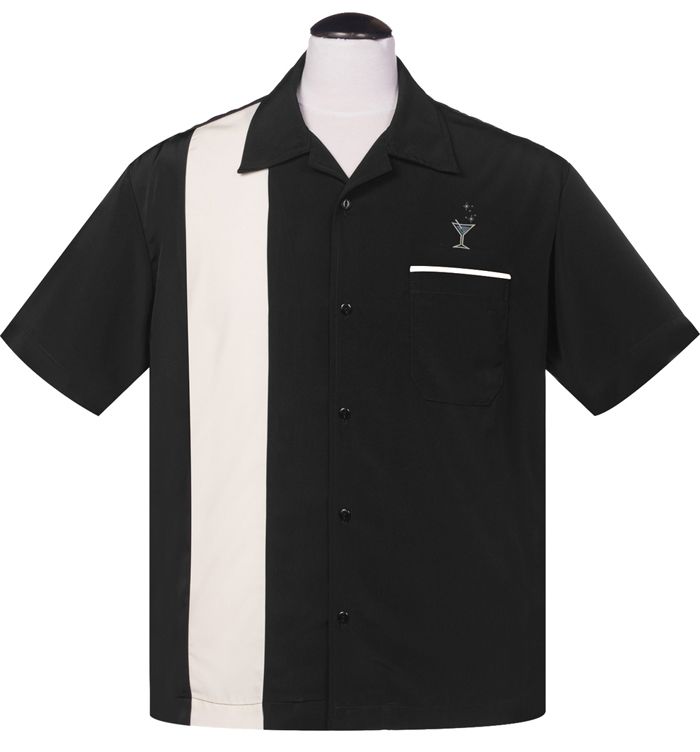 Steady Clothing Cocktail Lounge Button Up Shirt - Black