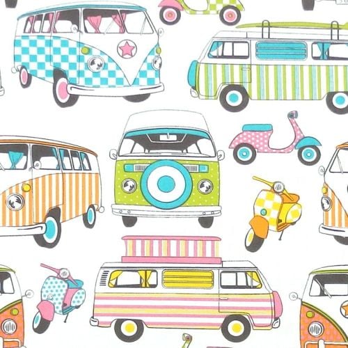 Chatham Glyn LIFESTYLE HAPPY CAMPERS Fabric - Tutti Frutti
