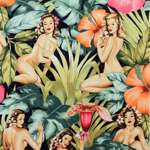 Alexander Henry MIRAGE Fabric - Navy