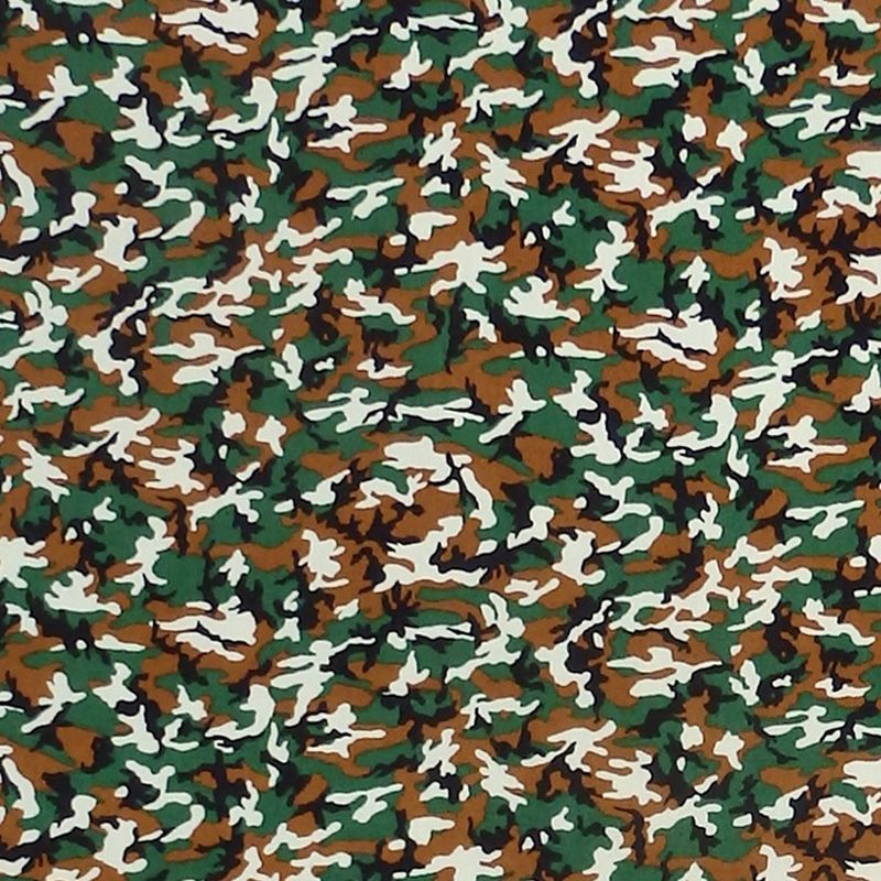 Sevenberry MINI CAMOUFLAGE Fabric - Green