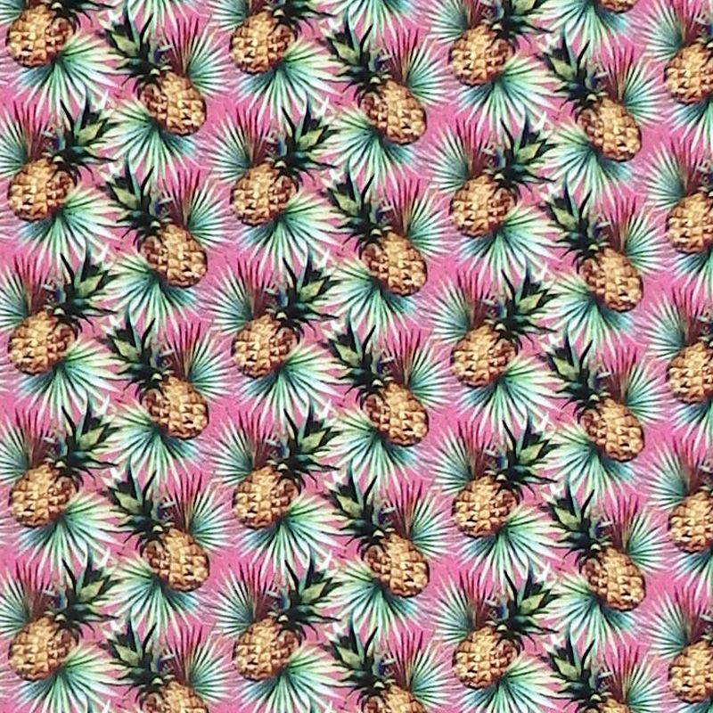 In The Beginning MINI TROPICALS Fabric - Pineapples