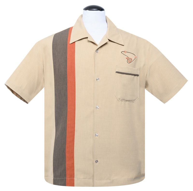 Steady Clothing Boomer Button Up Shirt - Tan