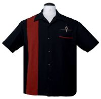 Steady Clothing V8 Classic Button Up Shirt - Black / Rust