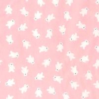 Sevenberry MINI POLAR BEARS Fabric - Pink