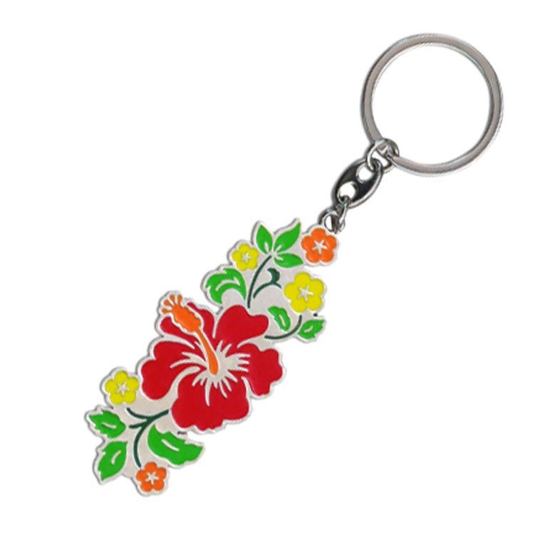 Pua Hibiscus Key Ring