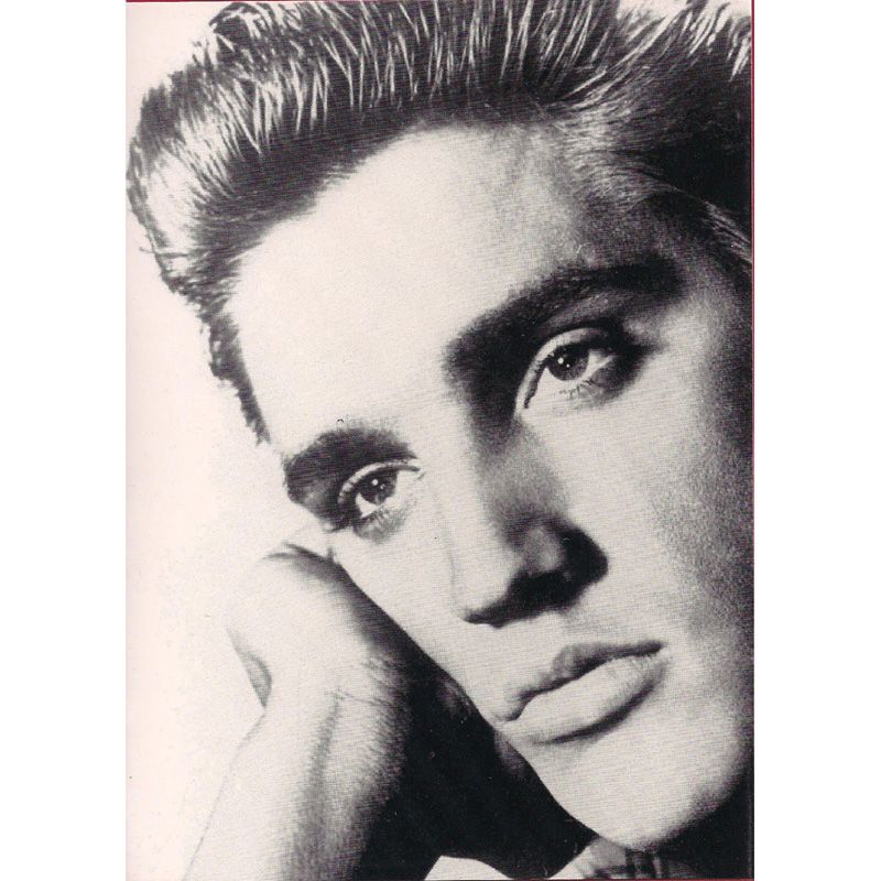 'Elvis Presley' Portrait Greeting Card