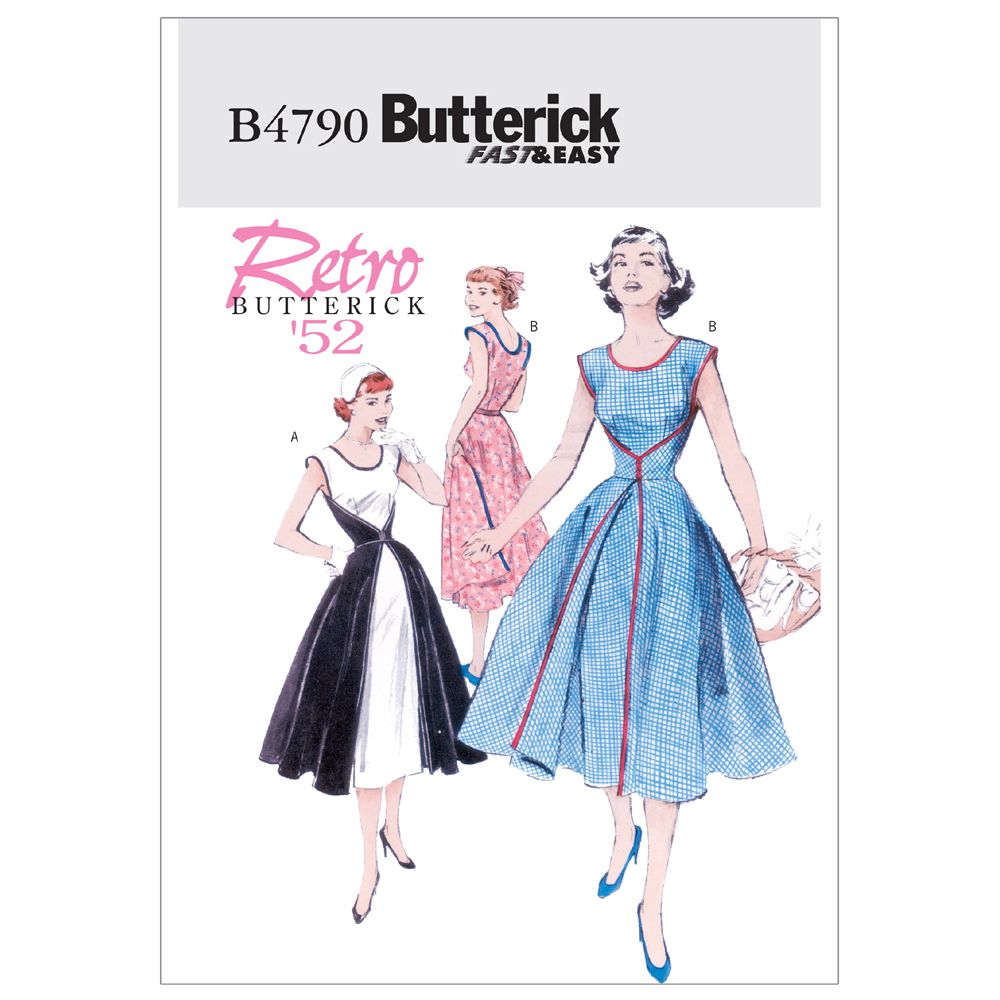 Butterick Retro Dress Pattern - B4790