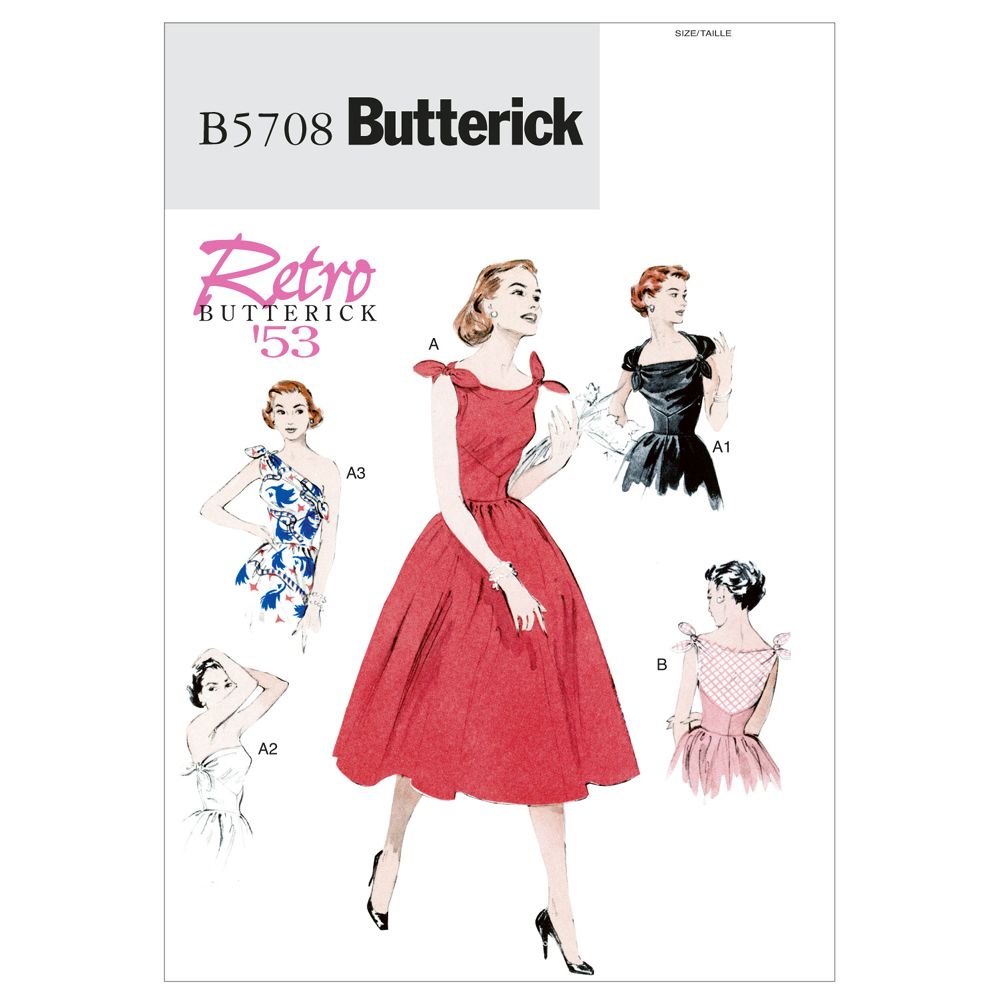 Butterick Retro Dress Pattern - B5708