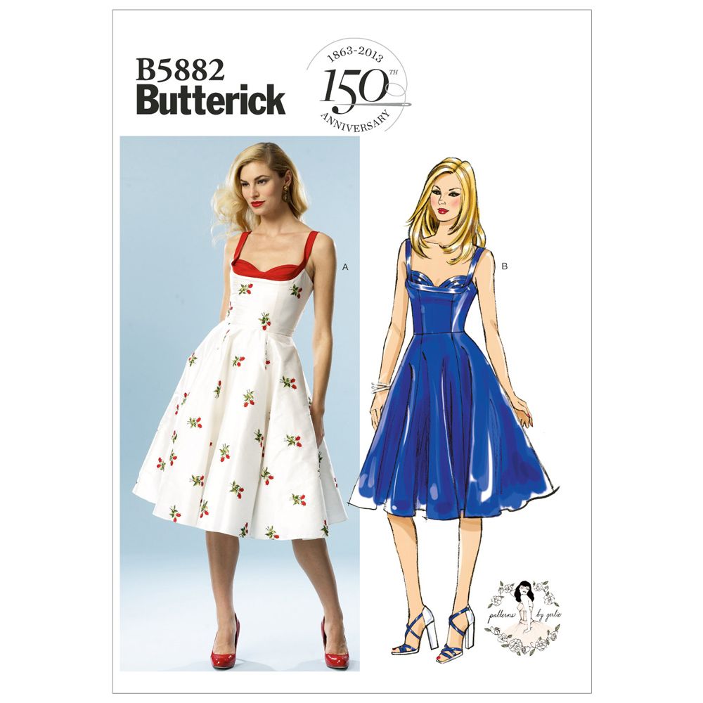 Butterick Retro Dress Pattern - B5882