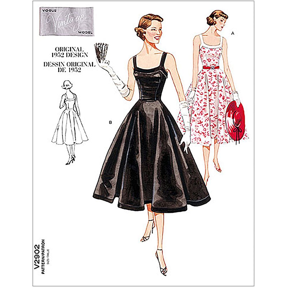 Vintage Vogue Dress Pattern - V2902
