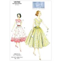 Vintage Vogue Dress Pattern - V8789