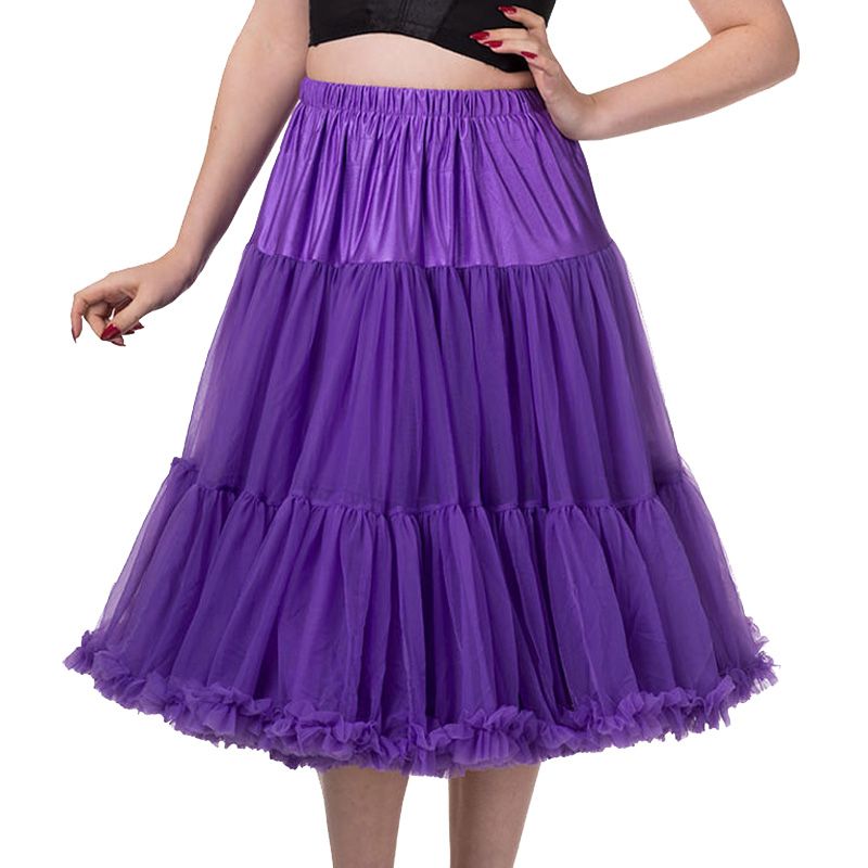 26" Banned Lifeforms Petticoat - Purple