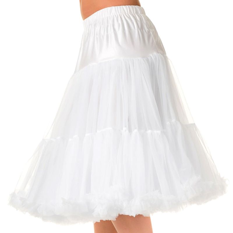 26" Banned Lifeforms Petticoat - White