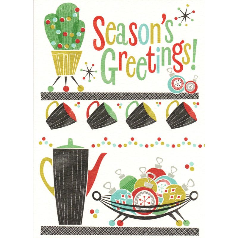'Season's Greetings' Christmas Card