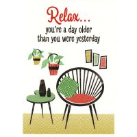 'Relax' Greeting Card
