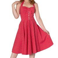 Timeless Xandria Swing Dress - Red