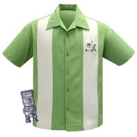 Steady Clothing Mickey Button Up Shirt - Apple - size M