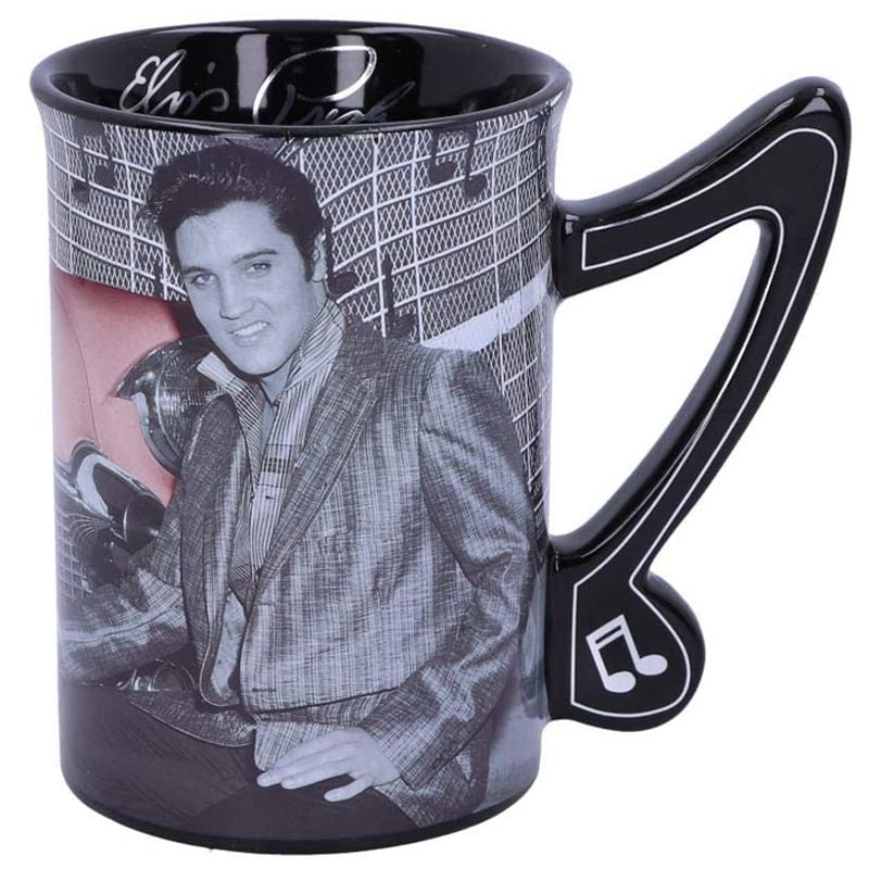 16oz Elvis Presley Pink Cadillac Graceland Mug