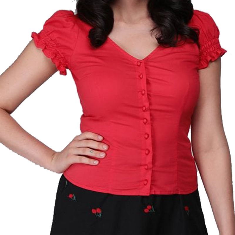 Collectif Sofia Top - Red