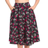 Banned Nashville Skirt - Black - size XL (16)