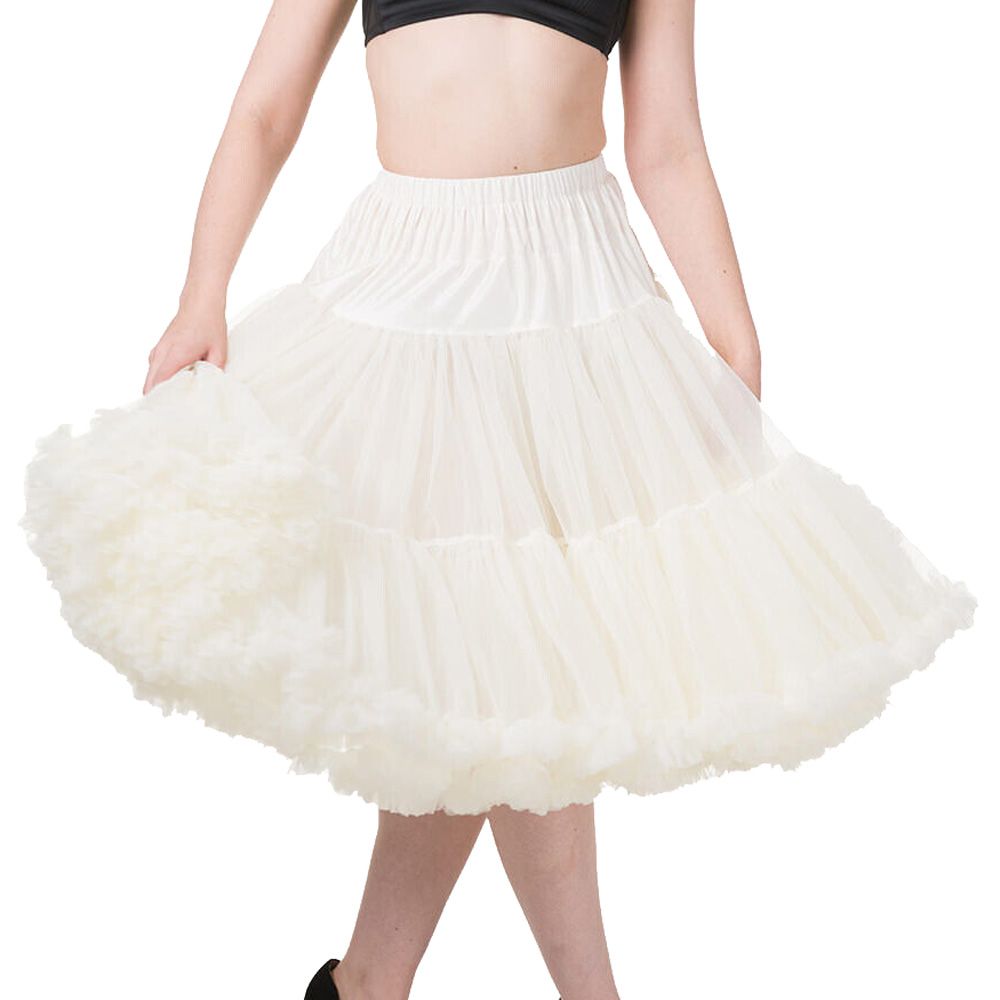 26" Banned Lifeforms Petticoat - Ivory