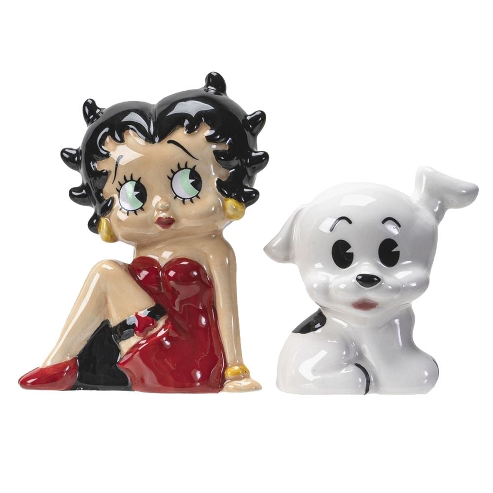 Betty Boop & Pudgy Salt and Pepper Shakers