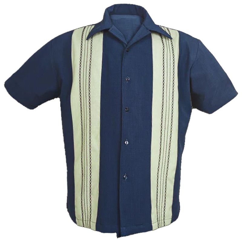 Steady Clothing Ricardo Button Up Shirt - Denim/Sage