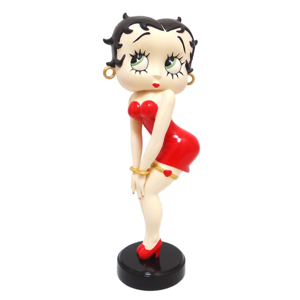 Betty Boop Goes Red Figurine