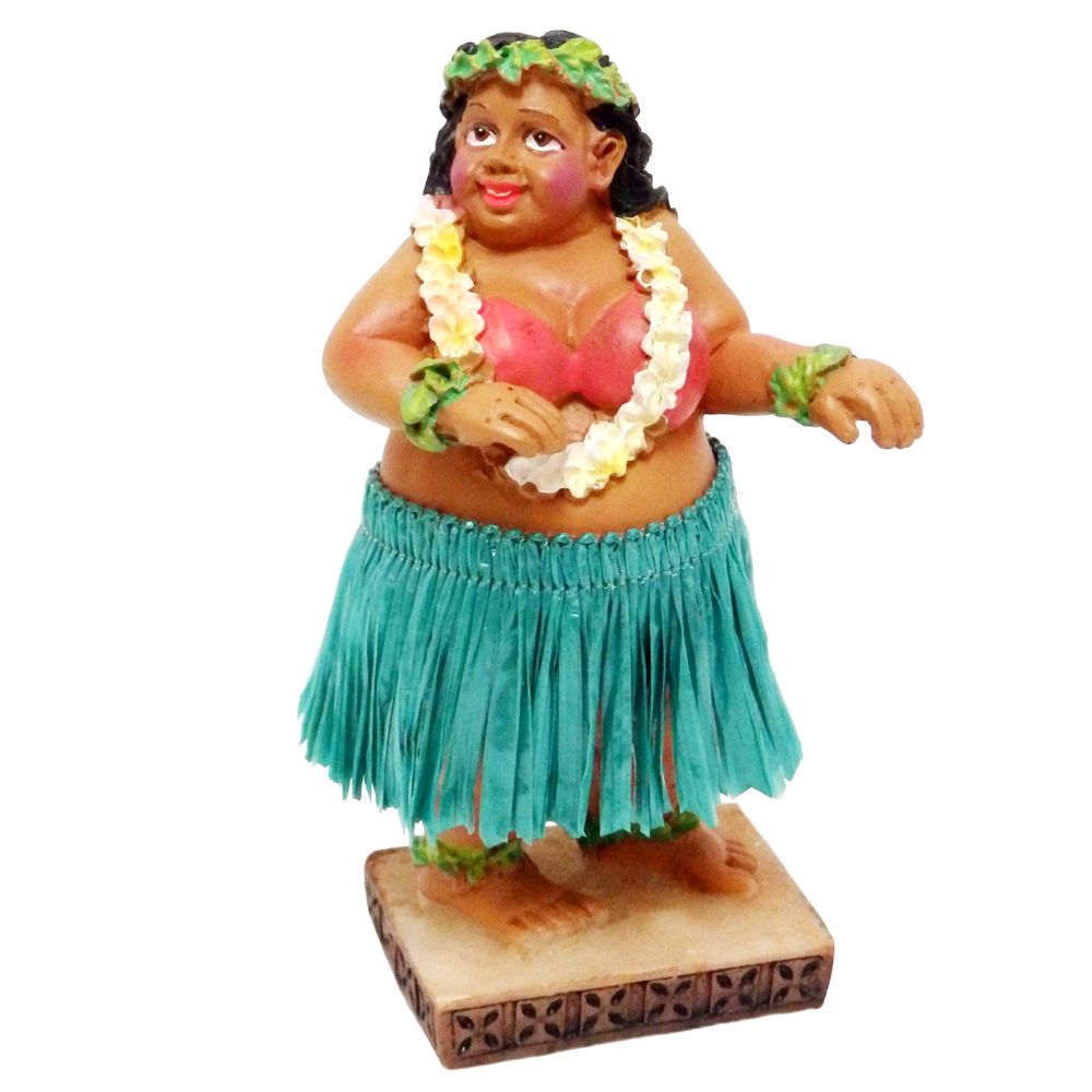 4" Hawaiian Dashboard Hula Doll - Sweet Wahine