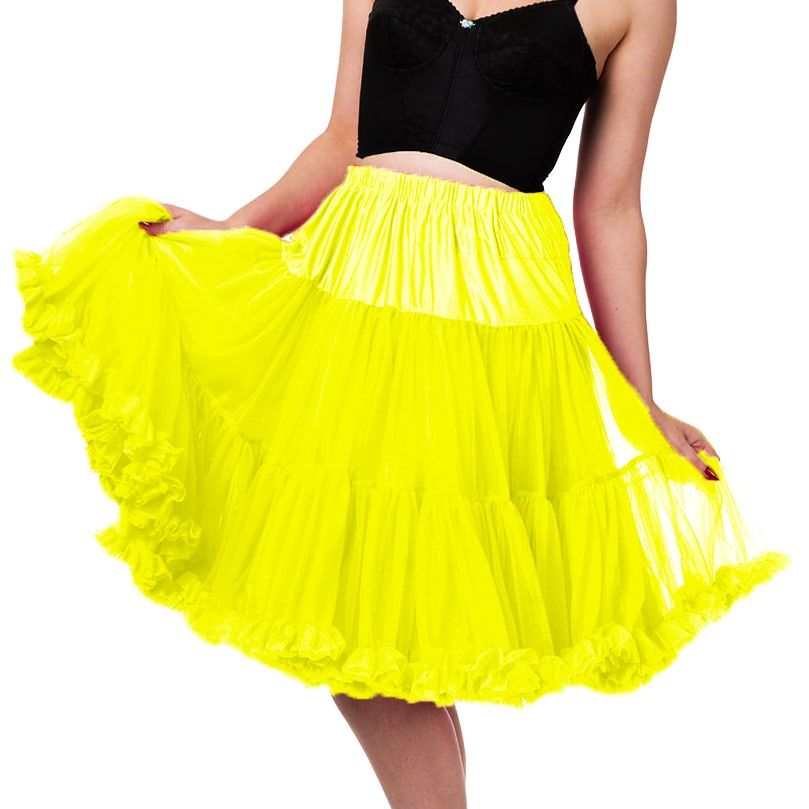 26" Banned Lifeforms Petticoat - Yellow